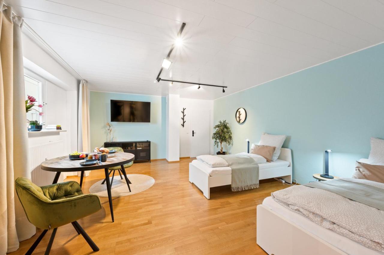 1Br 2Beds - Kleiner Privater Innenhof- Barrierefrei! -Frisch Saniert - Mozart Eins Bietigheim-Bissingen Exterior foto
